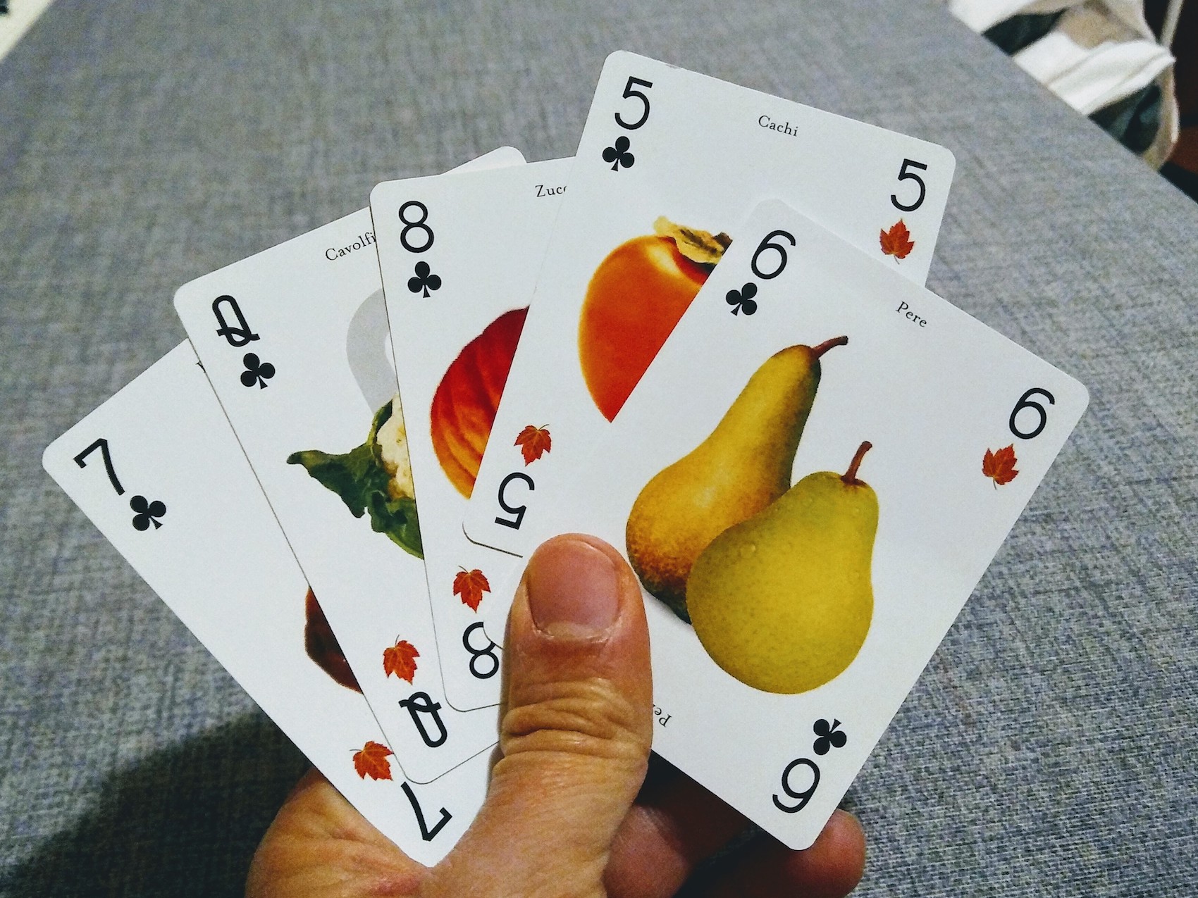 selection sort cards